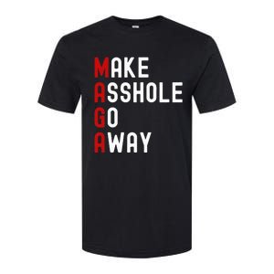 Make Asshole Go Away Softstyle CVC T-Shirt