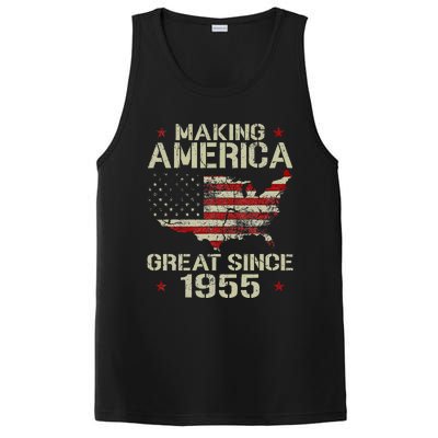 Making America Great Since 1955 Vintage Gifts 65th Birthday PosiCharge Competitor Tank