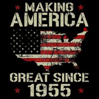 Making America Great Since 1955 Vintage Gifts 65th Birthday Womens T-Shirt