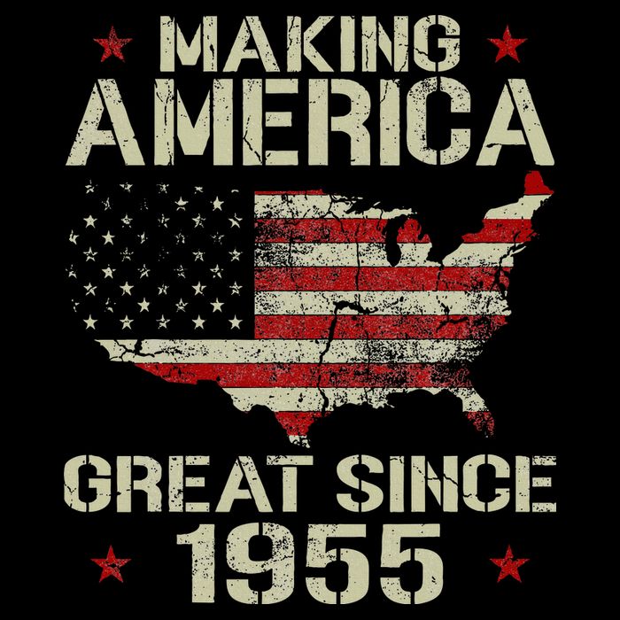 Making America Great Since 1955 Vintage Gifts 65th Birthday Womens T-Shirt
