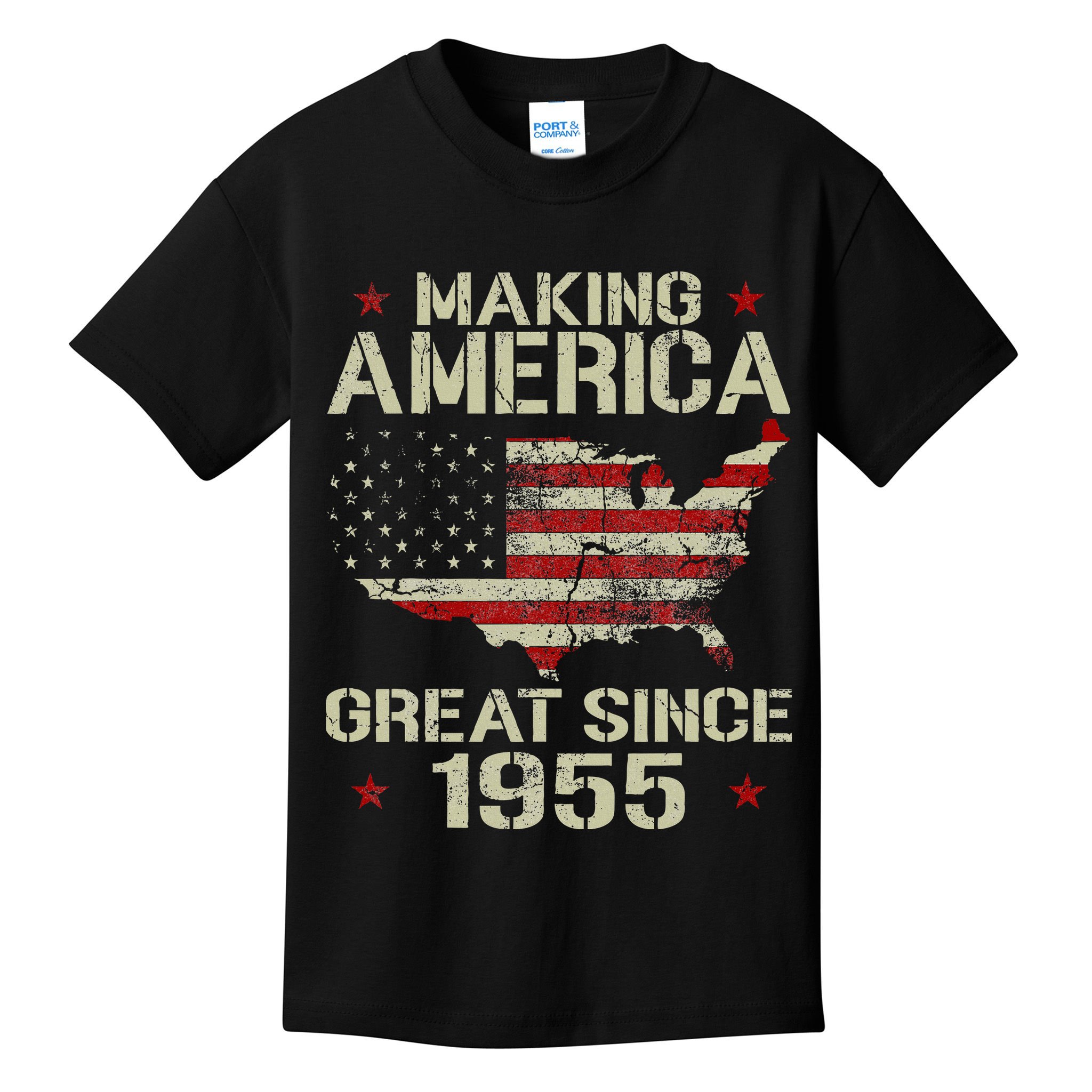 Making America Great Since 1955 Vintage Gifts 65th Birthday Kids T-Shirt