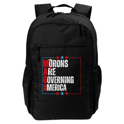 Morons Are Governing America Anti Trump Political Backpack