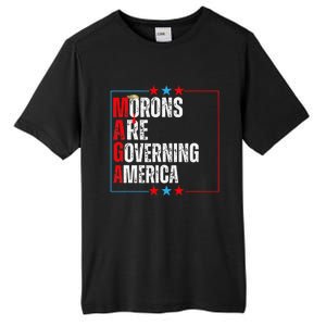 Morons Are Governing America Anti Trump Political Tall Fusion ChromaSoft Performance T-Shirt