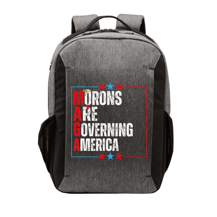 Morons Are Governing America Anti Trump Political Vector Backpack