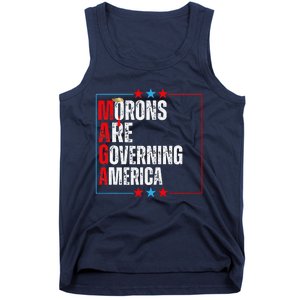 Morons Are Governing America Anti Trump Political Tank Top