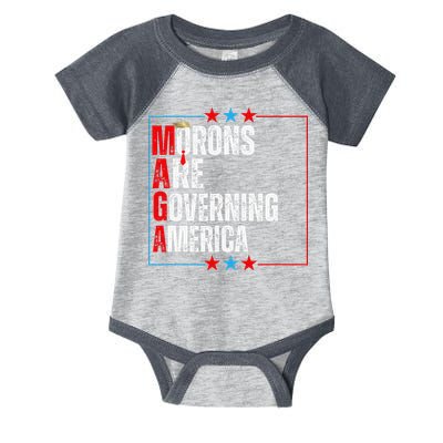 Morons Are Governing America Anti Trump Political Infant Baby Jersey Bodysuit