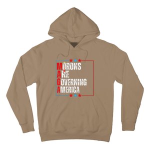 Morons Are Governing America Anti Trump Political Hoodie