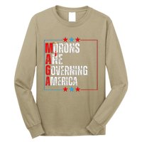 Morons Are Governing America Anti Trump Political Long Sleeve Shirt