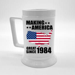 Making America Great Since 1984 Birthday Beer Stein