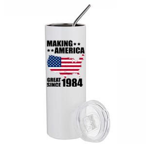 Making America Great Since 1984 Birthday Stainless Steel Tumbler