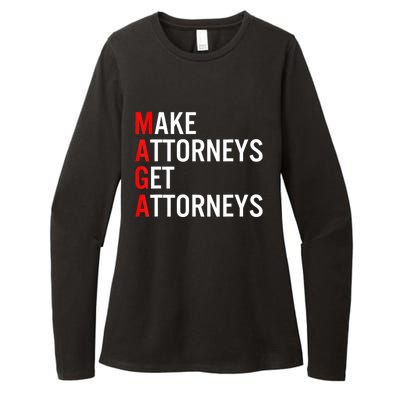 Make Attorneys Get Attorneys MAGA Womens CVC Long Sleeve Shirt