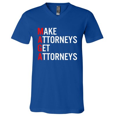 Make Attorneys Get Attorneys MAGA V-Neck T-Shirt