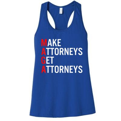 Make Attorneys Get Attorneys MAGA Women's Racerback Tank