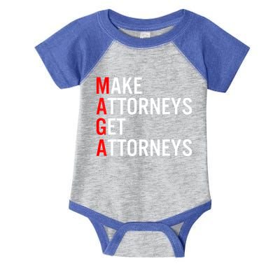 Make Attorneys Get Attorneys MAGA Infant Baby Jersey Bodysuit