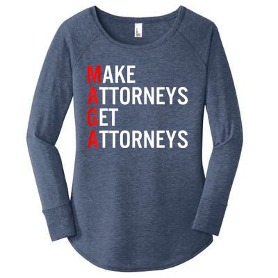 Make Attorneys Get Attorneys MAGA Women's Perfect Tri Tunic Long Sleeve Shirt