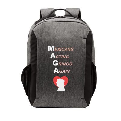 Mexicans Acting Gringo Again Maga Love Trump Vector Backpack