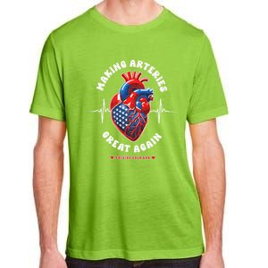 Making Arteries Great Again Cardiac Cath Lab Adult ChromaSoft Performance T-Shirt