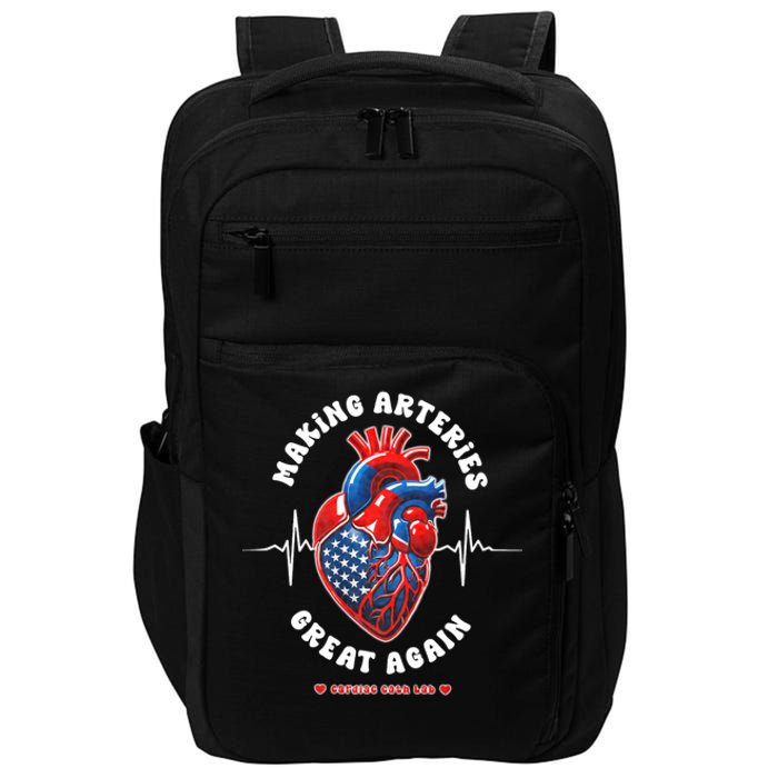 Making Arteries Great Again Cardiac Cath Lab Impact Tech Backpack