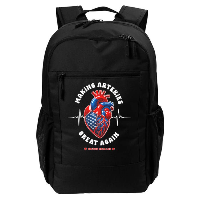 Making Arteries Great Again Cardiac Cath Lab Daily Commute Backpack