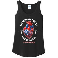 Making Arteries Great Again Cardiac Cath Lab Ladies Essential Tank