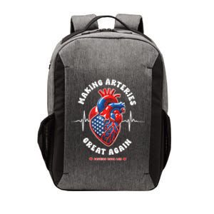 Making Arteries Great Again Cardiac Cath Lab Vector Backpack