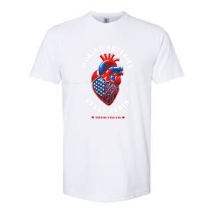 Making Arteries Great Again Cardiac Cath Lab Softstyle CVC T-Shirt