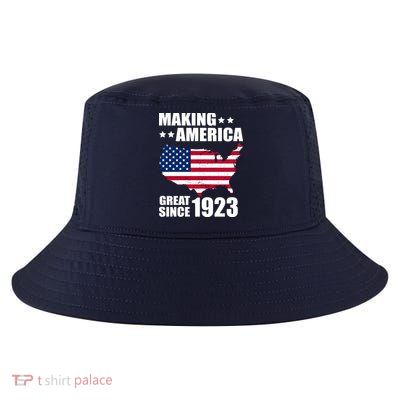 Making America Great Since 1923 Birthday Cool Comfort Performance Bucket Hat