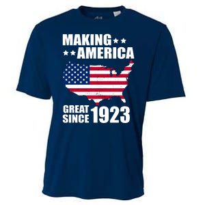 Making America Great Since 1923 Birthday Cooling Performance Crew T-Shirt