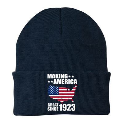 Making America Great Since 1923 Birthday Knit Cap Winter Beanie