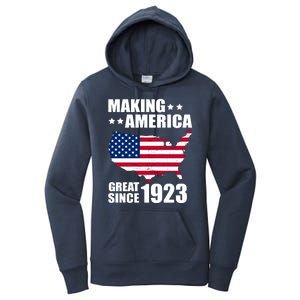 Making America Great Since 1923 Birthday Women's Pullover Hoodie