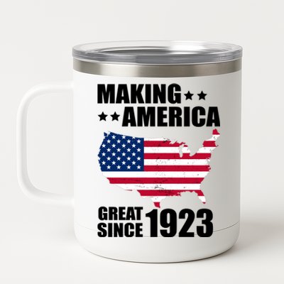 Making America Great Since 1923 Birthday 12 oz Stainless Steel Tumbler Cup