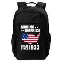 Making America Great Since 1933 Birthday Backpack