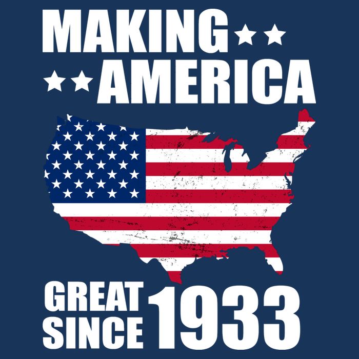 Making America Great Since 1933 Birthday Tall T-Shirt