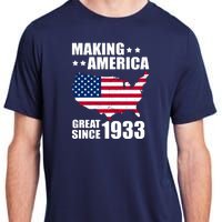 Making America Great Since 1933 Birthday Adult ChromaSoft Performance T-Shirt