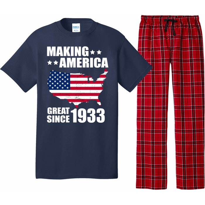 Making America Great Since 1933 Birthday Pajama Set