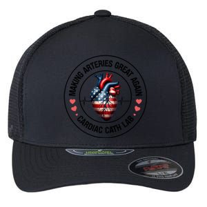 Making Arteries Great Again Cardiac Cath Lab Flexfit Unipanel Trucker Cap