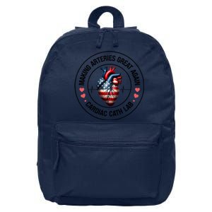 Making Arteries Great Again Cardiac Cath Lab 16 in Basic Backpack