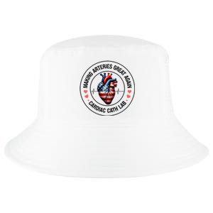 Making Arteries Great Again Cardiac Cath Lab Cool Comfort Performance Bucket Hat