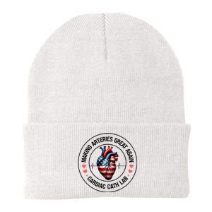 Making Arteries Great Again Cardiac Cath Lab Knit Cap Winter Beanie