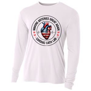 Making Arteries Great Again Cardiac Cath Lab Cooling Performance Long Sleeve Crew