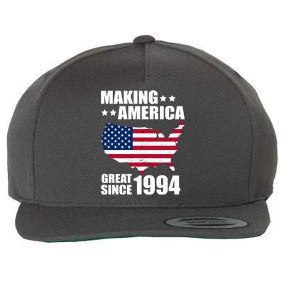 Making America Great Since 1994 Birthday Wool Snapback Cap