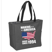 Making America Great Since 1994 Birthday Zip Tote Bag
