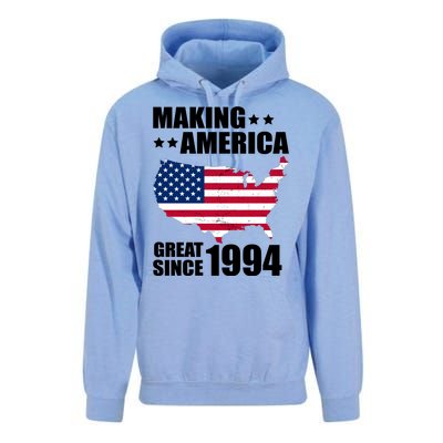 Making America Great Since 1994 Birthday Unisex Surf Hoodie