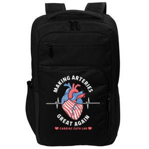 Making Arteries Great Again Cardiac Cath Lab Impact Tech Backpack