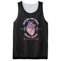 Making Arteries Great Again Cardiac Cath Lab Mesh Reversible Basketball Jersey Tank