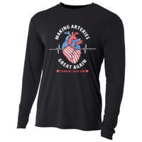 Making Arteries Great Again Cardiac Cath Lab Cooling Performance Long Sleeve Crew