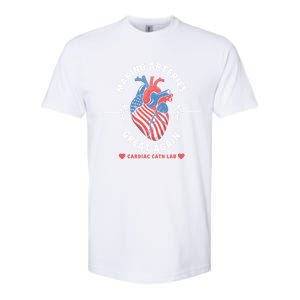 Making Arteries Great Again Cardiac Cath Lab Softstyle CVC T-Shirt