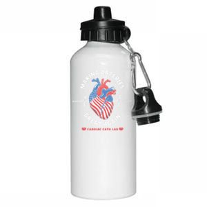 Making Arteries Great Again Cardiac Cath Lab Aluminum Water Bottle