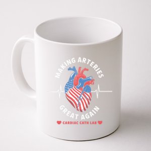 Making Arteries Great Again Cardiac Cath Lab Coffee Mug