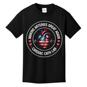 Making Arteries Great Again Cardiac Cath Lab Kids T-Shirt